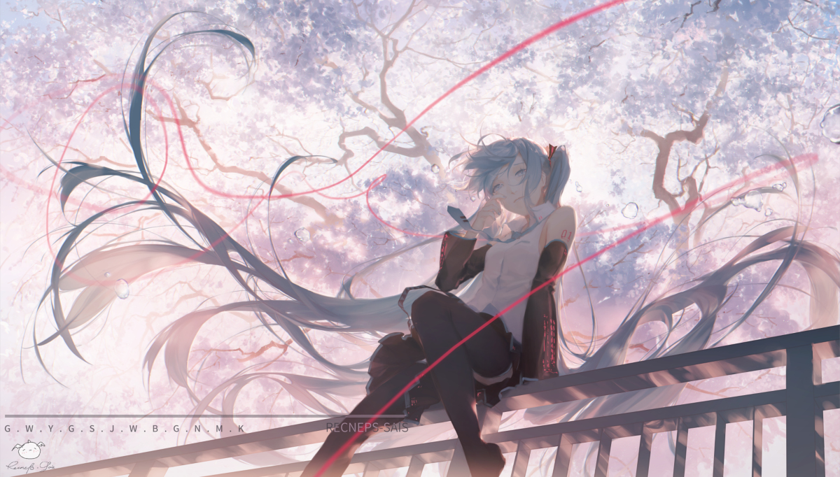 This is a pixiv picture whose title is 朝靄に溶けていく.