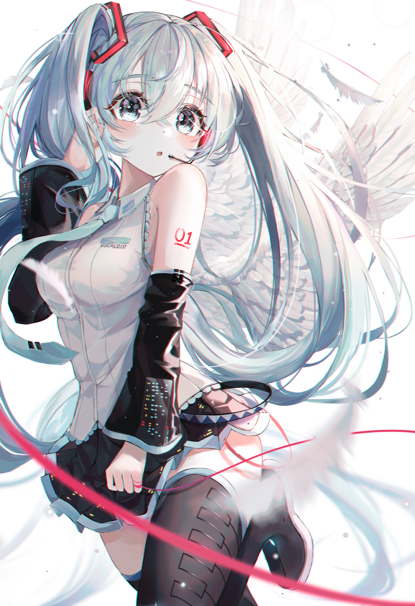 This is a pixiv picture whose title is miku!.
