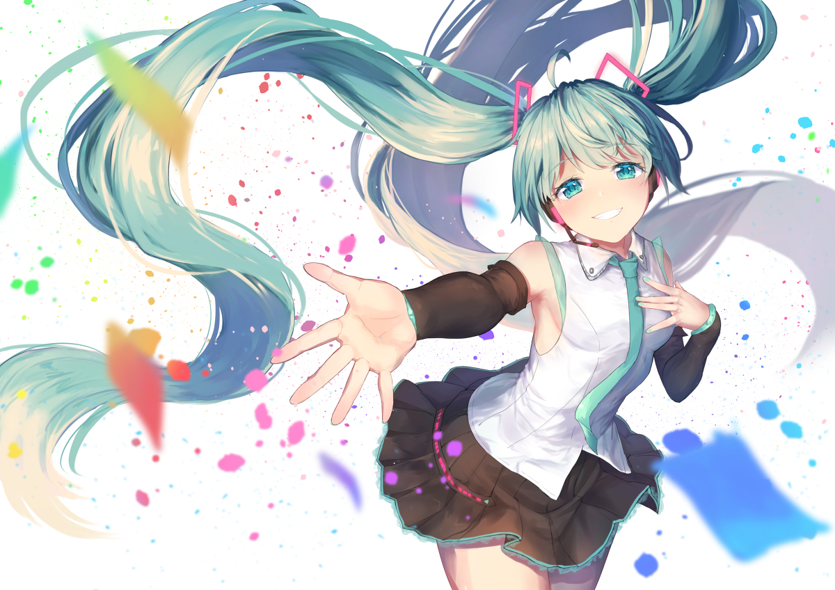 This is a pixiv picture whose title is キラキラな世界を作ってくれる君へ.