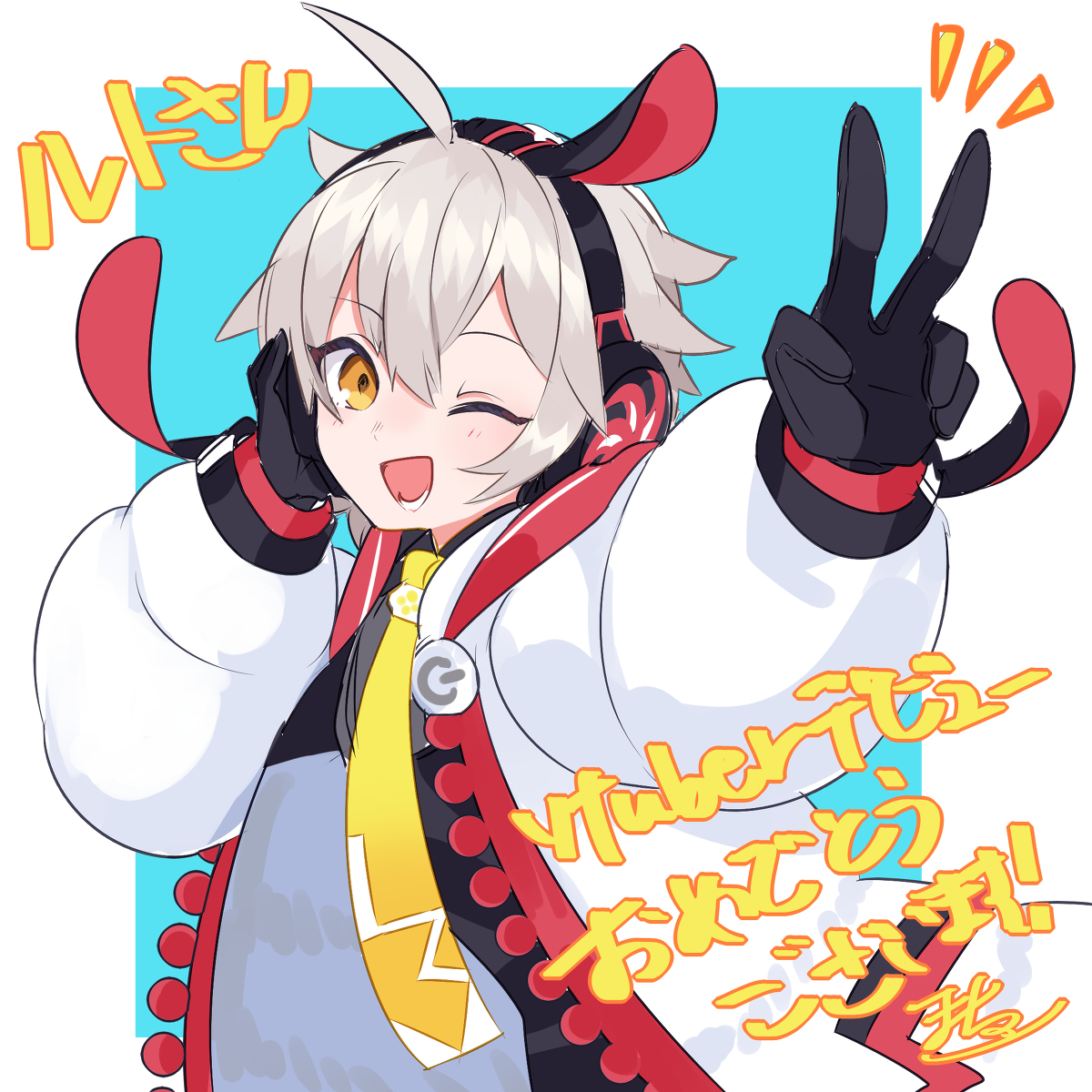 This is a pixiv picture whose title is vtuber【ルト】.