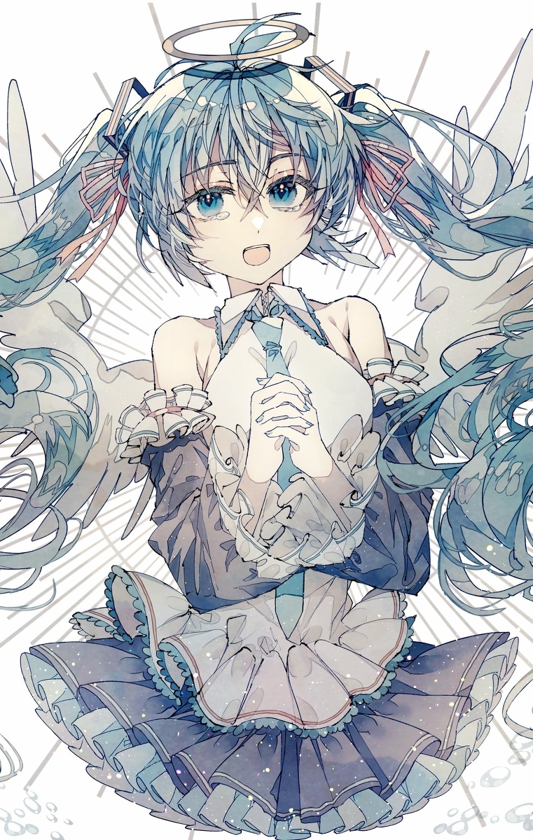 This is a pixiv picture whose title is 泡沫の天使.