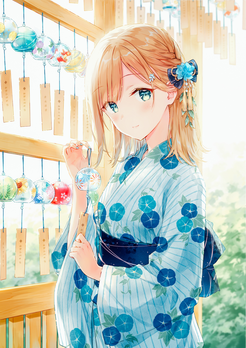 This is a pixiv picture whose title is 🎐🎐🎐.