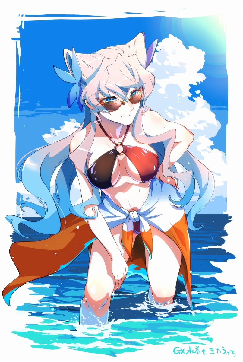 This is a pixiv picture whose title is シンフォギア擬獣化落書き８.