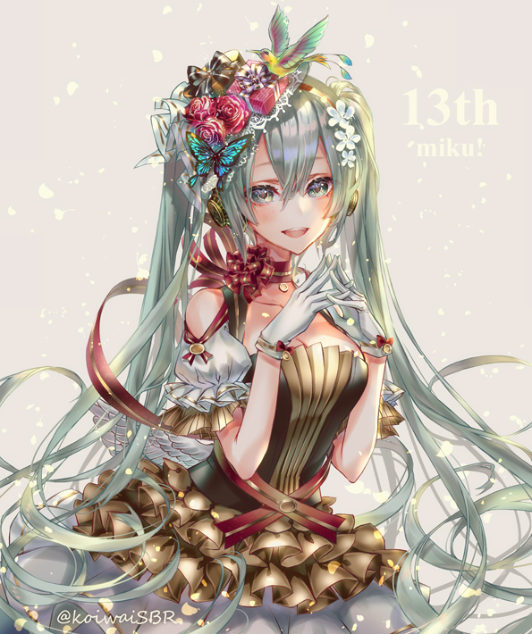 This is a pixiv picture whose title is 8/31ミク.