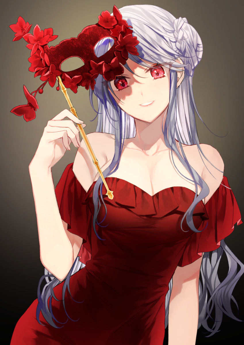 This is a pixiv picture whose title is 🌹.