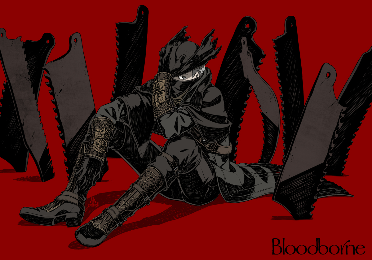 This is a pixiv picture whose title is Bloodborne log1.