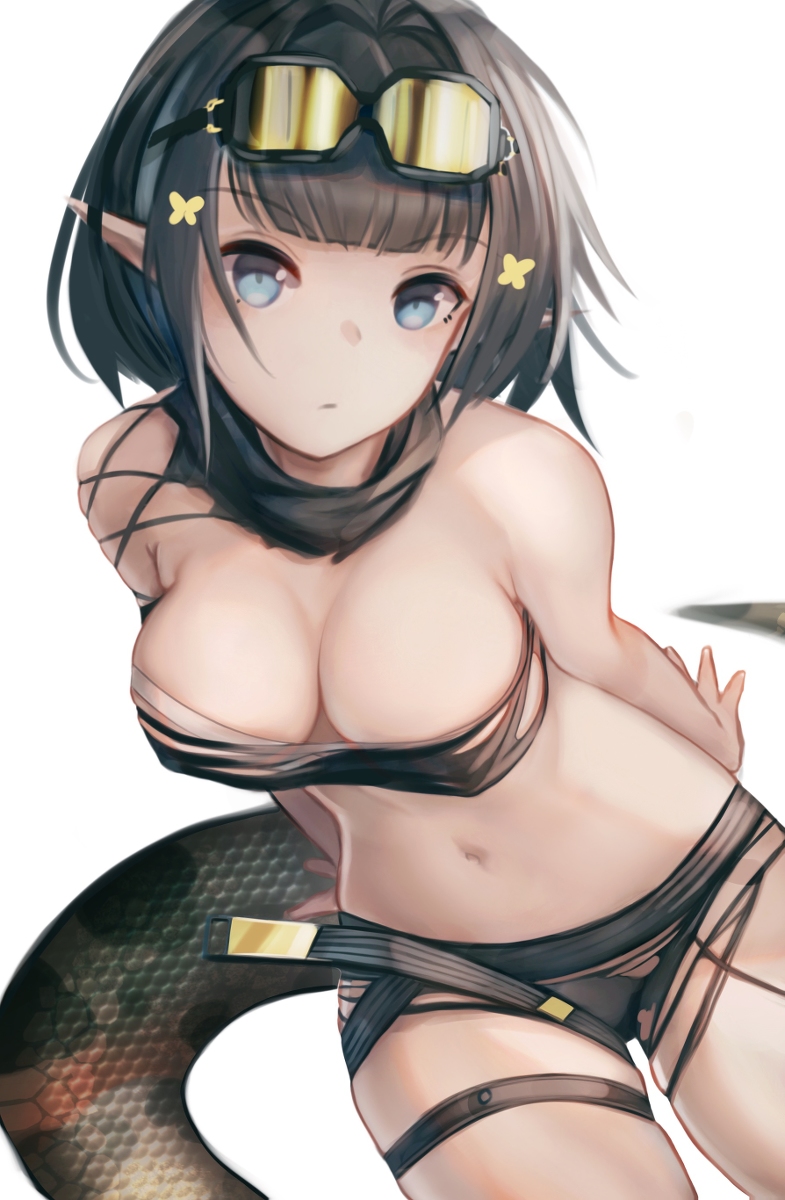 This is a pixiv picture whose title is 森蚺.