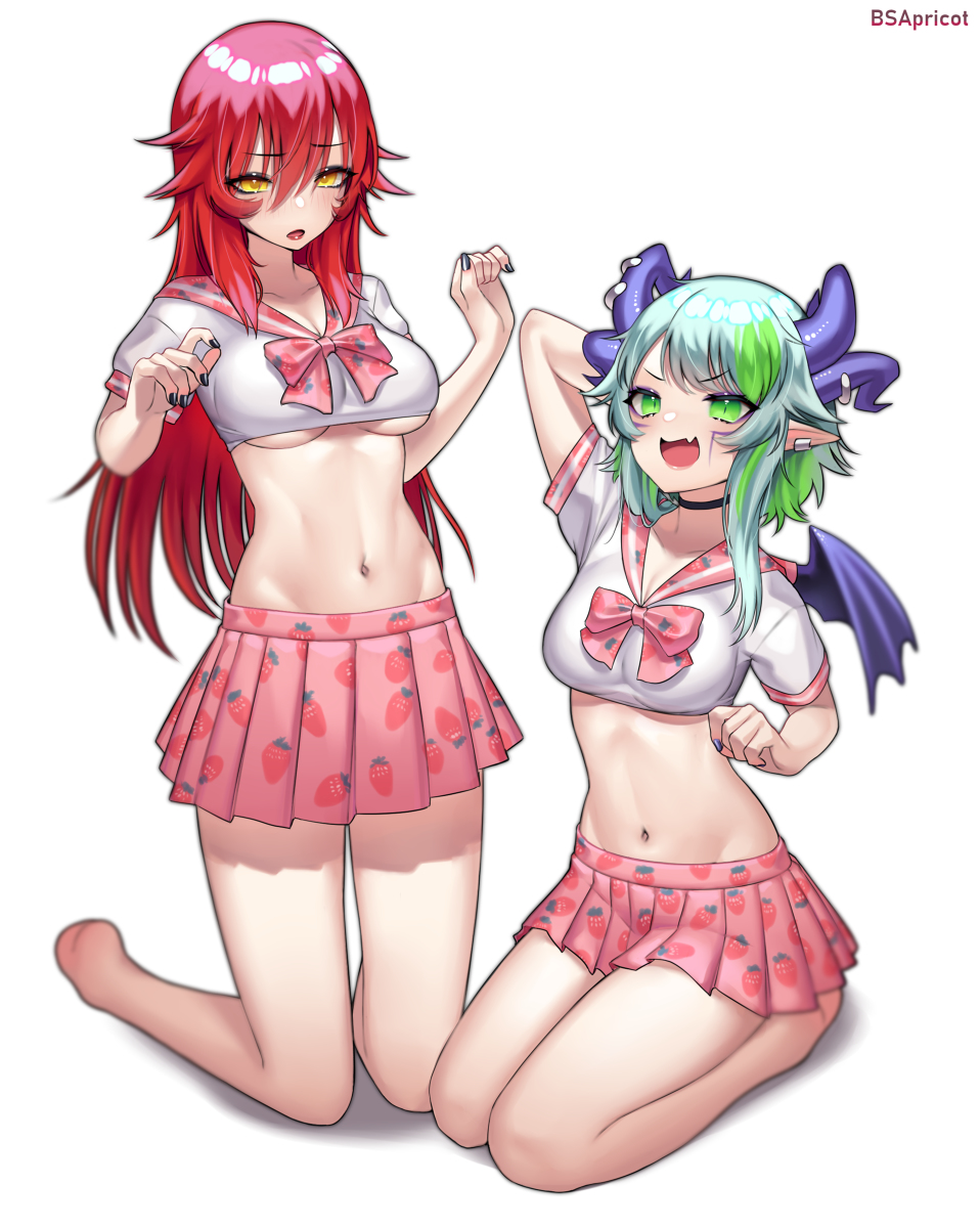 This is a pixiv picture whose title is Strawberry cuties.