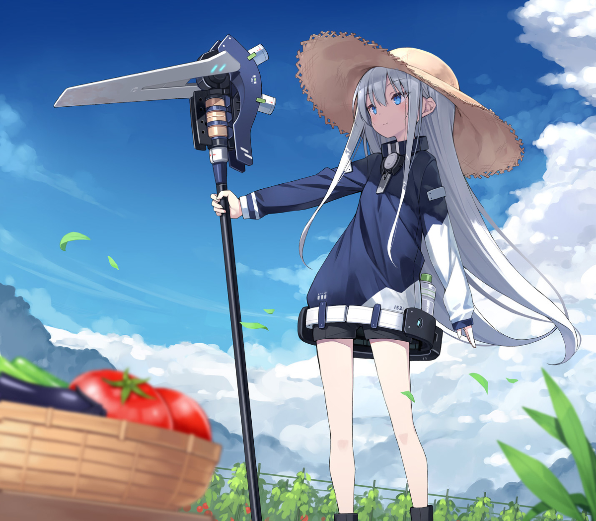 This is a pixiv picture whose title is 収穫.