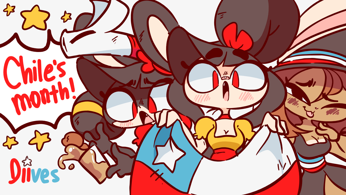 This is a pixiv picture whose title is Chile's Month!.
