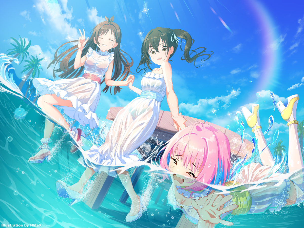 This is a pixiv picture whose title is GO JUST JUMP ！.