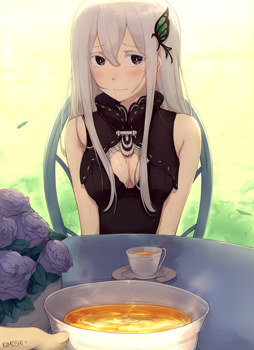 This is a pixiv picture whose title is H - hai...  -echidna 2020.