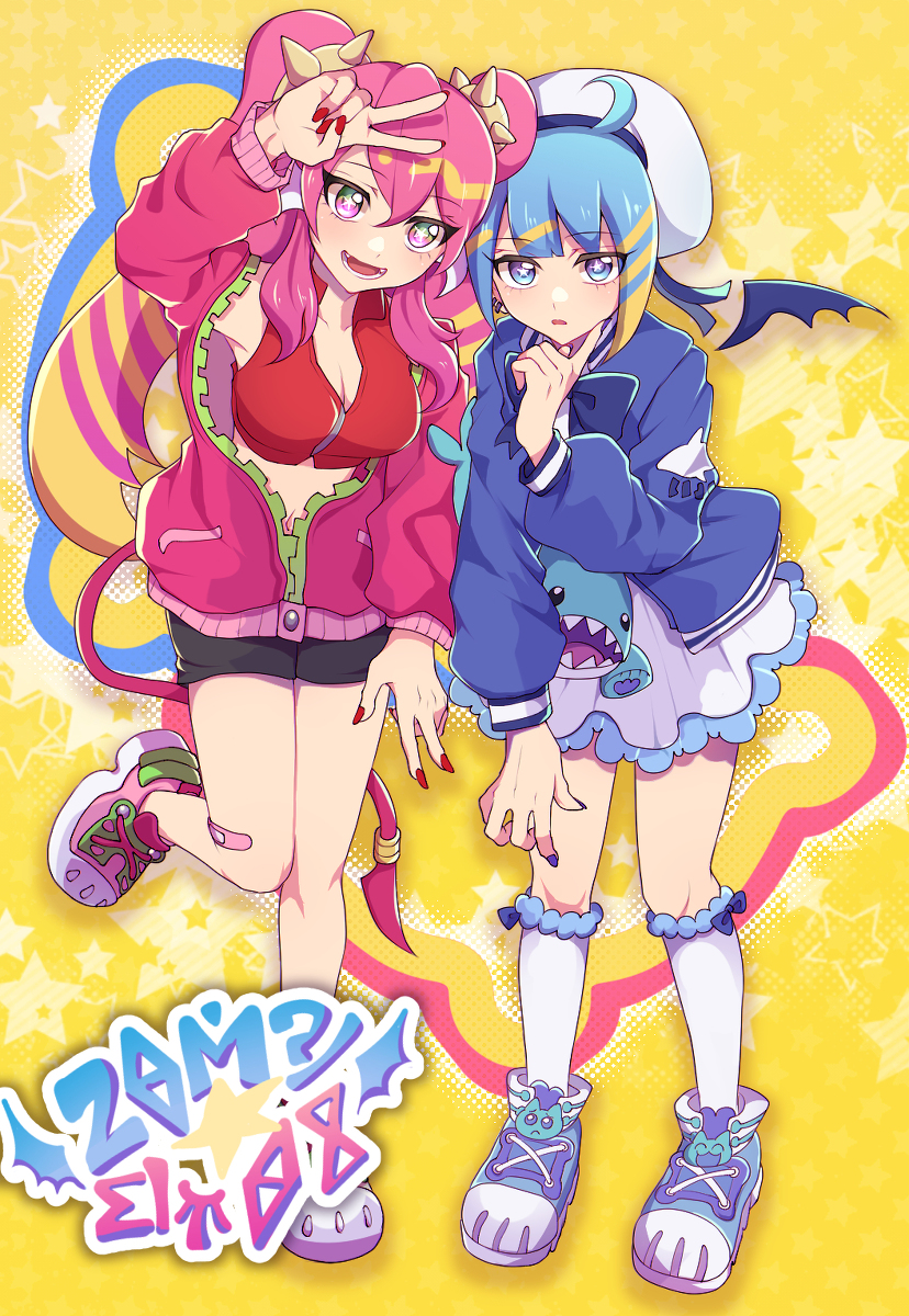 This is a pixiv picture whose title is Live☆Twin.