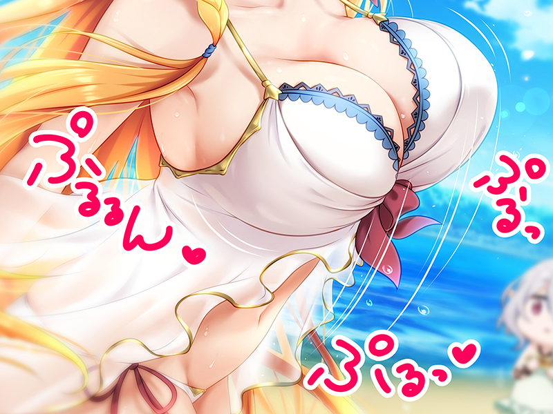 This is a pixiv picture whose title is 水着が違うからでしょうか？.