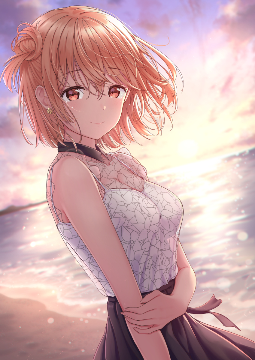 This is a pixiv picture whose title is Yui.