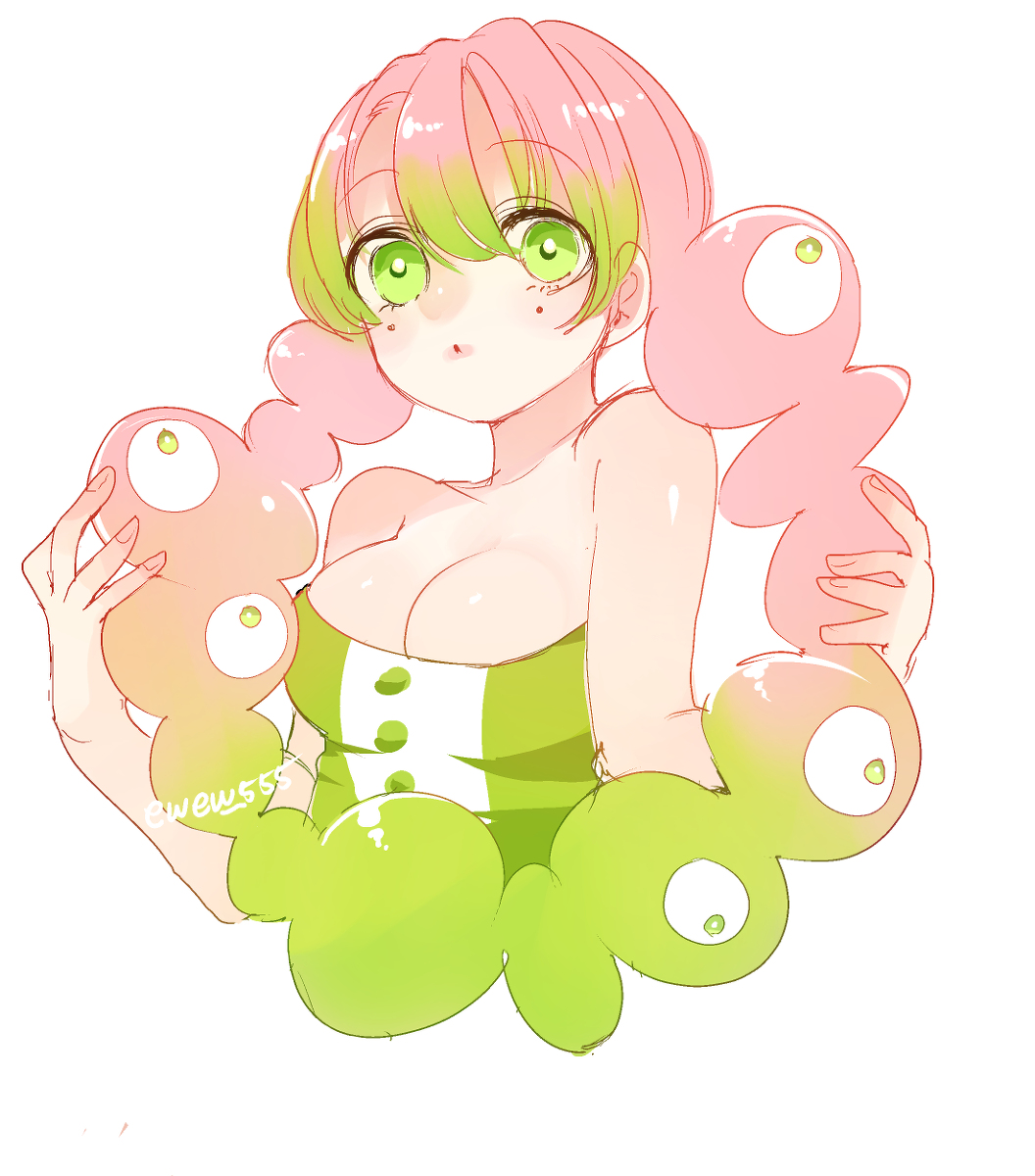 This is a pixiv picture whose title is 輝きくんとおばみつ.