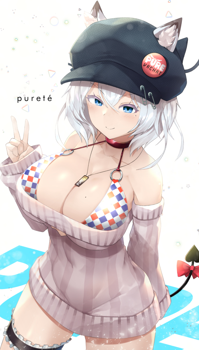 This is a pixiv picture whose title is purete.