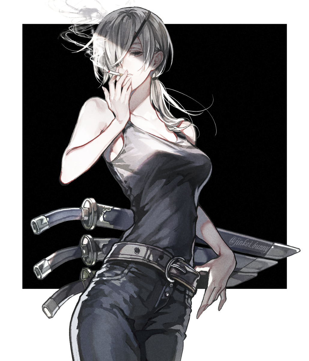 This is a pixiv picture whose title is クァンシ.