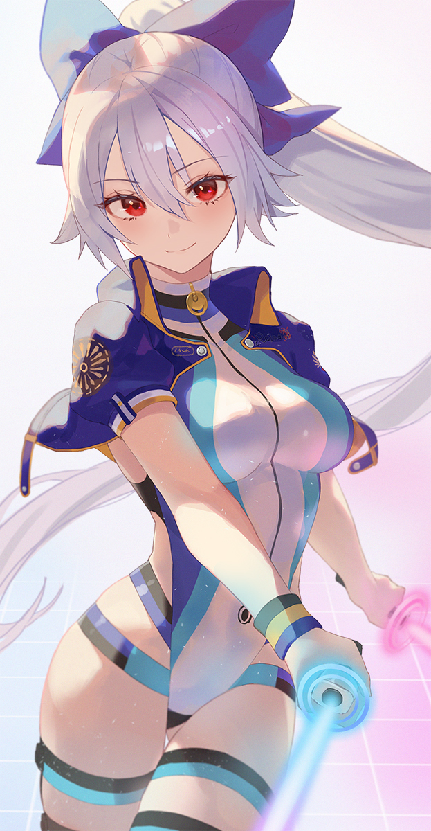This is a pixiv picture whose title is 水着巴さん.
