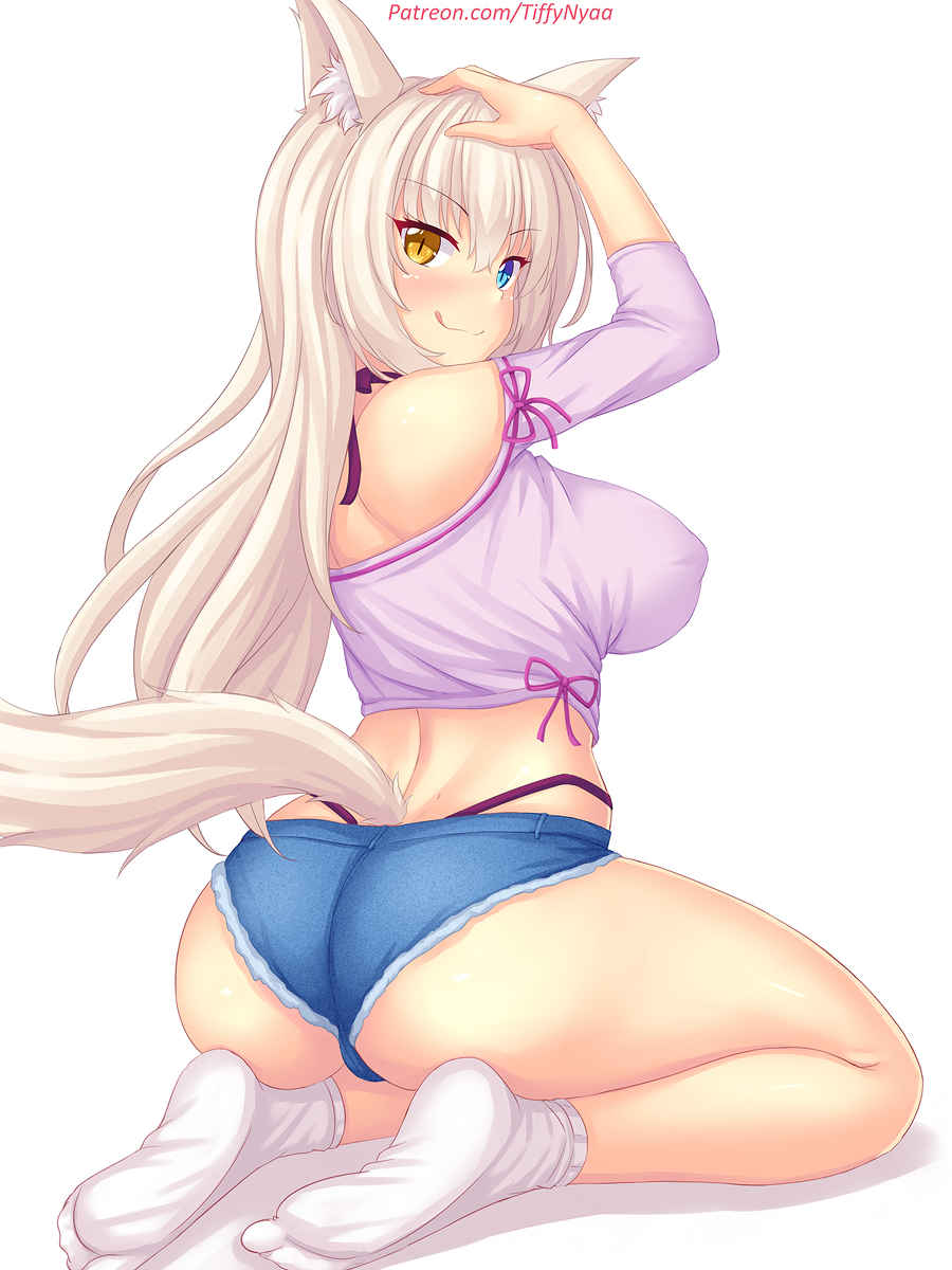 This is a pixiv picture whose title is Lewd Coconut!!.