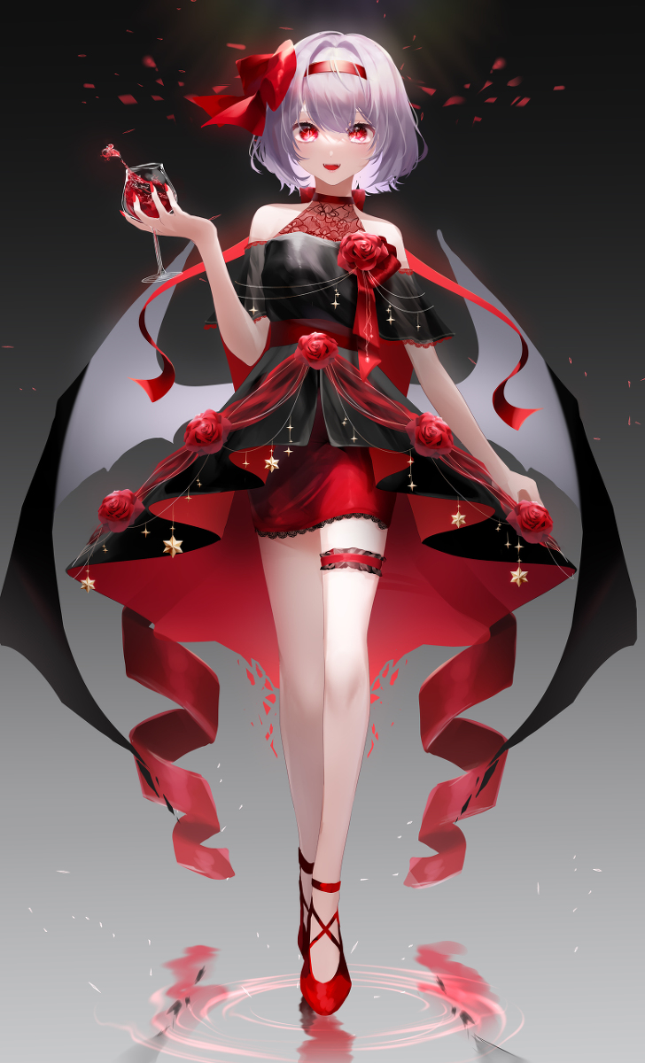 This is a pixiv picture whose title is レミリア・スカーレット.