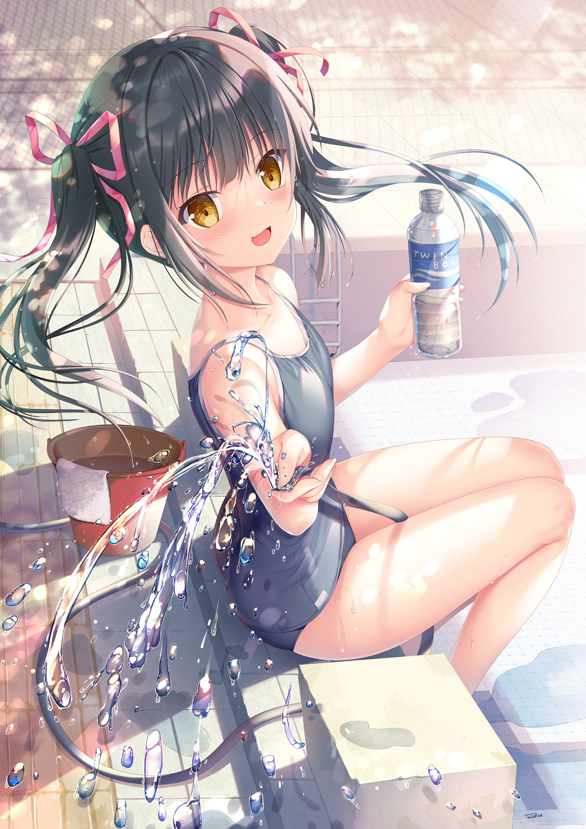 This is a pixiv picture whose title is 先生、お疲れ様でしたー！.