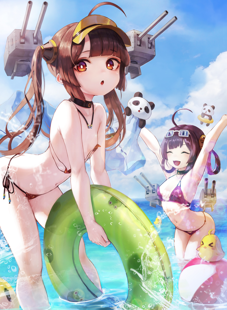 This is a pixiv picture whose title is 遊ぼう.