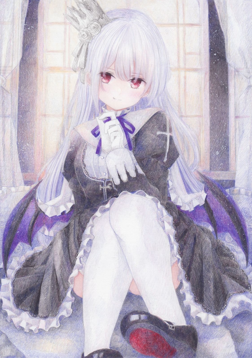 This is a pixiv picture whose title is 吸血姫ちゃん.