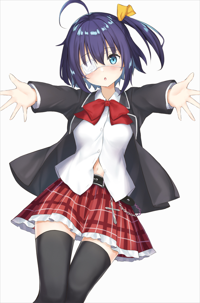 This is a pixiv picture whose title is 小鳥遊六花.