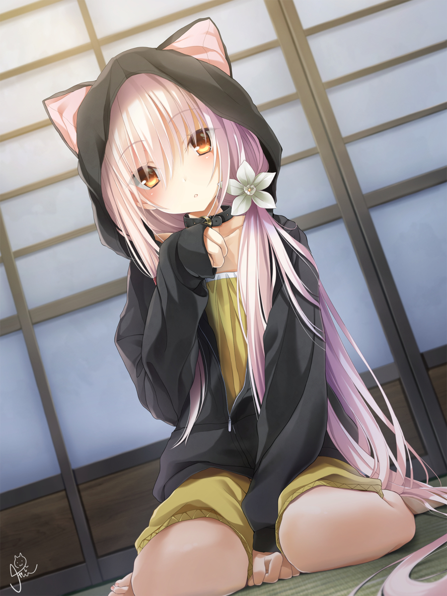 This is a pixiv picture whose title is クロ.