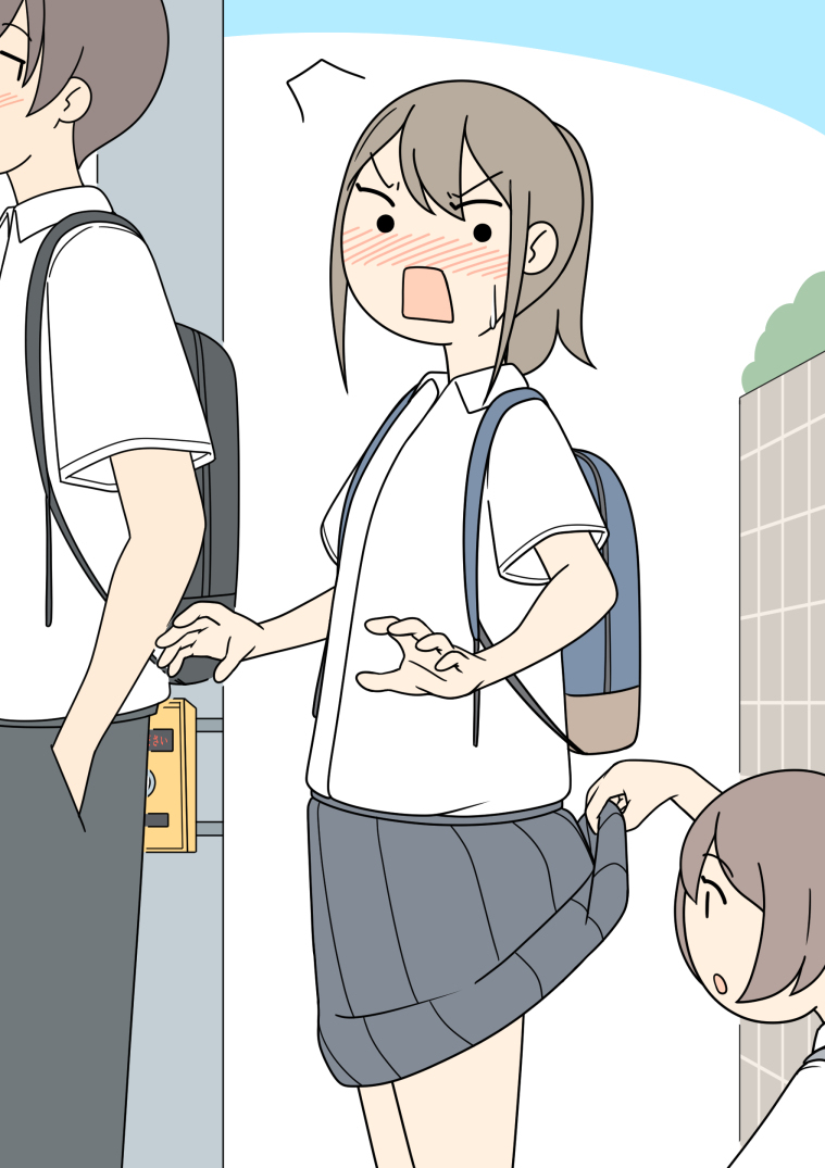 This is a pixiv picture whose title is 「ピンクかぁ・・・白に替えてきた方がいいんじゃない？」.