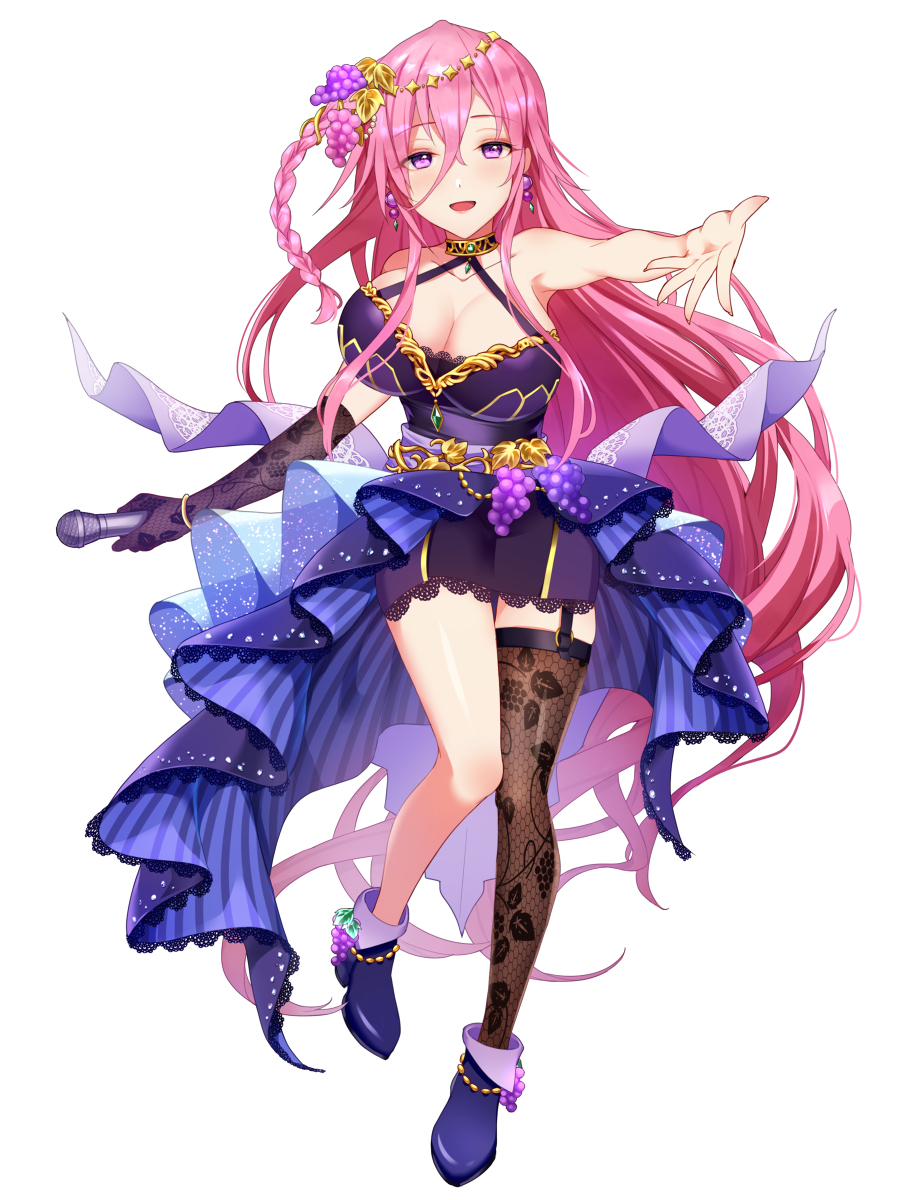 This is a pixiv picture whose title is ブドウアイドル.