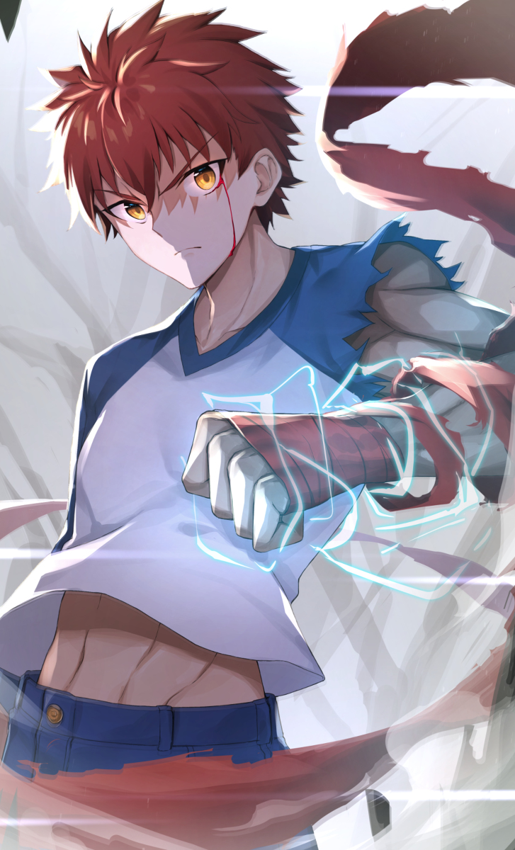 This is a pixiv picture whose title is ───倒していいな、イリヤ.