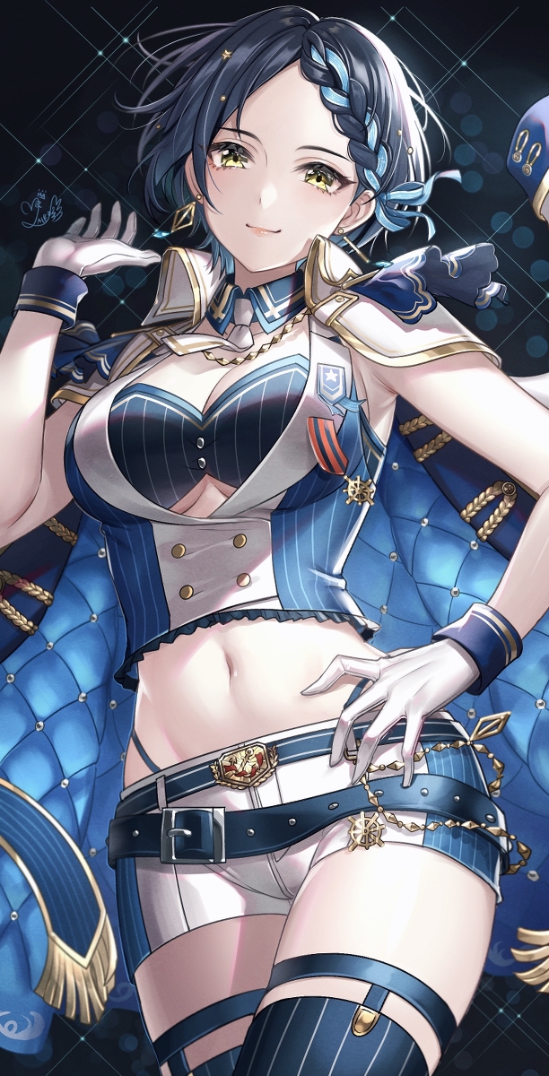 This is a pixiv picture whose title is アニバ奏.