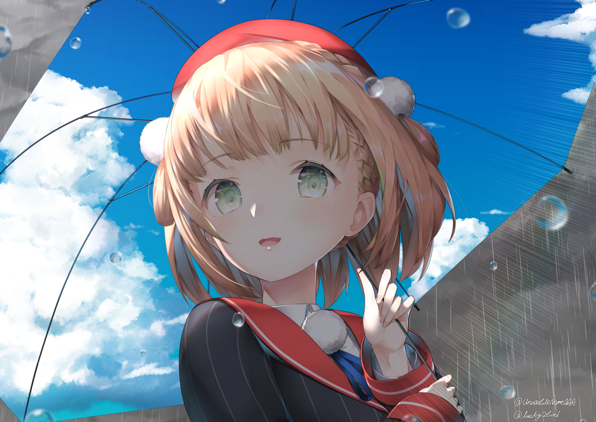 This is a pixiv picture whose title is 雨のうち晴れ.