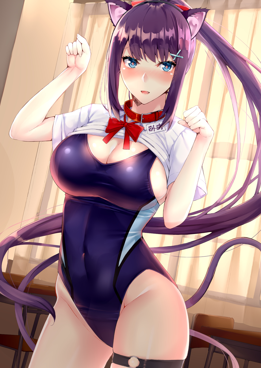 This is a pixiv picture whose title is にゃーん.