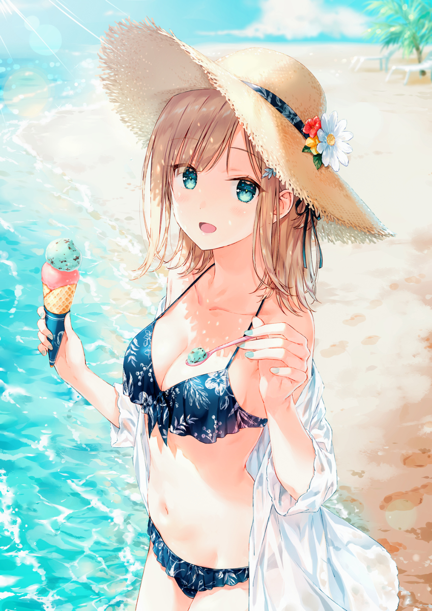 This is a pixiv picture whose title is Sweet Summer.