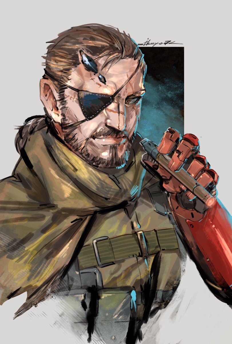 This is a pixiv picture whose title is ヴェノム・スネーク.