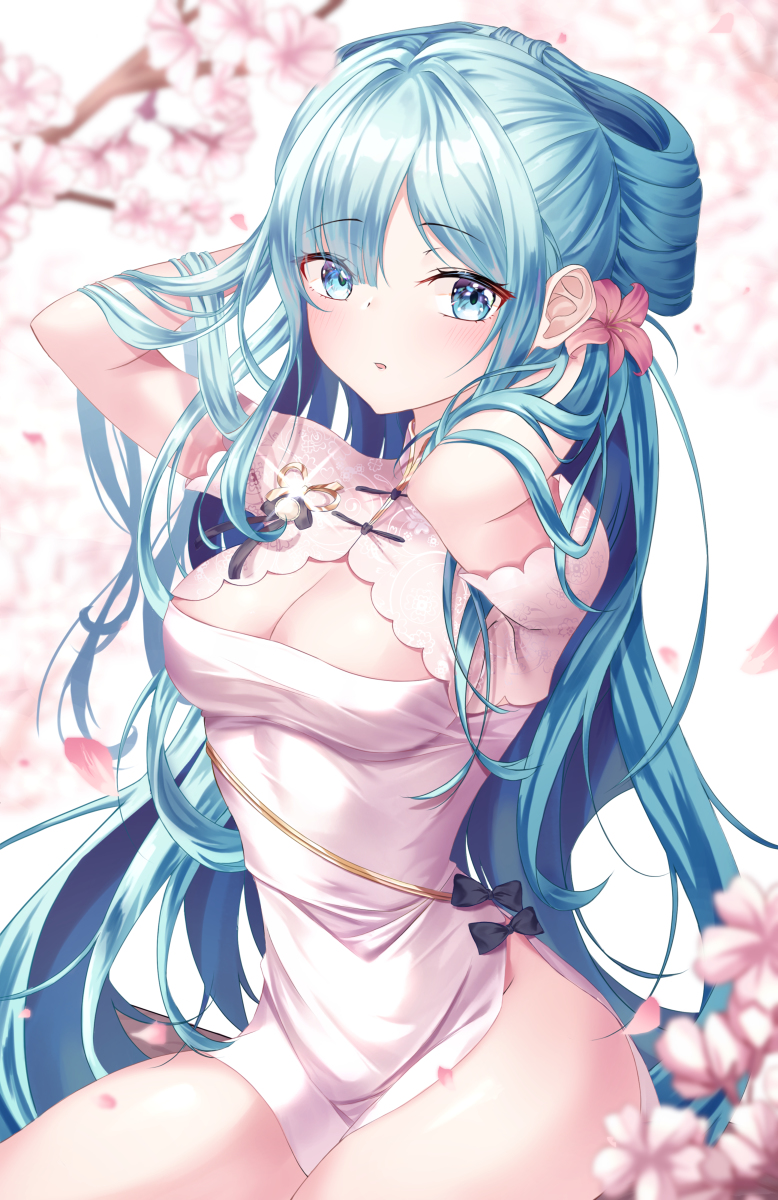 This is a pixiv picture whose title is 初音ミク.