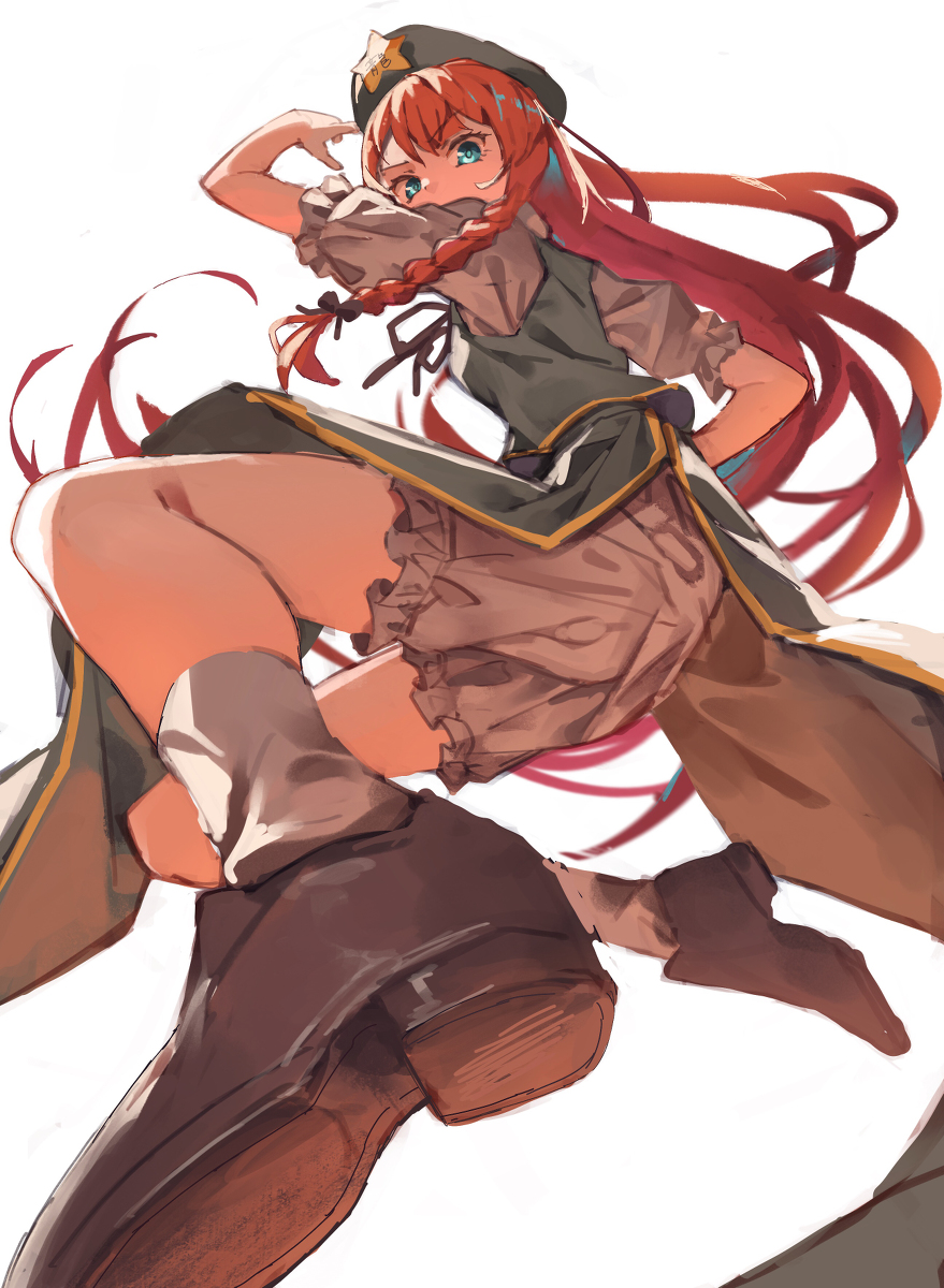 This is a pixiv picture whose title is 紅美鈴.