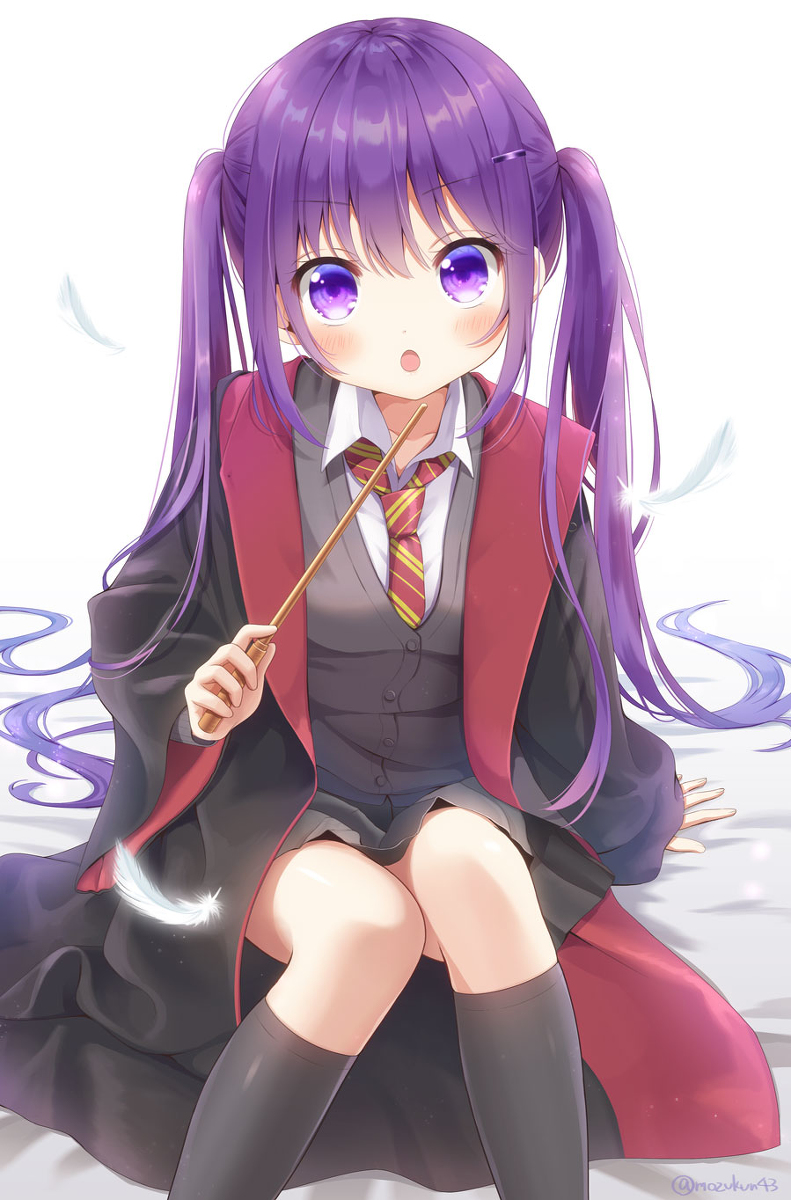 This is a pixiv picture whose title is ハリポタパロのリゼちゃん.