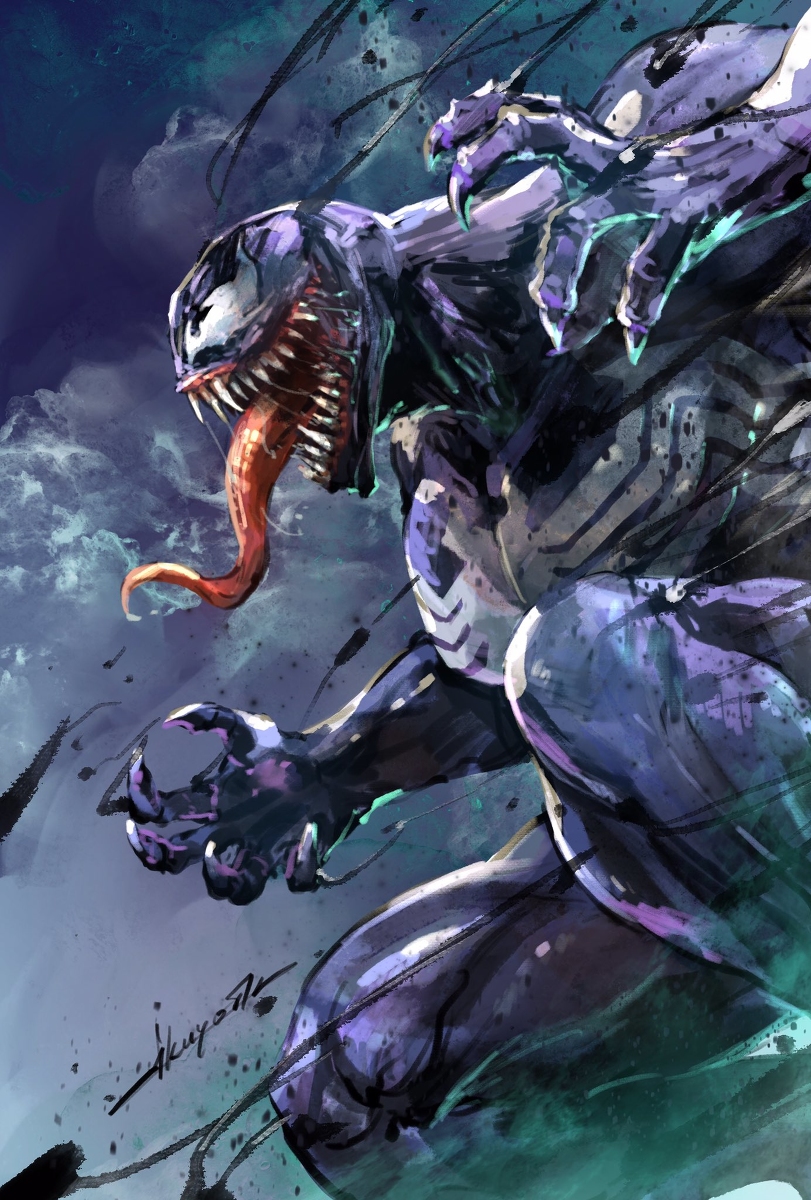 This is a pixiv picture whose title is ヴェノム.