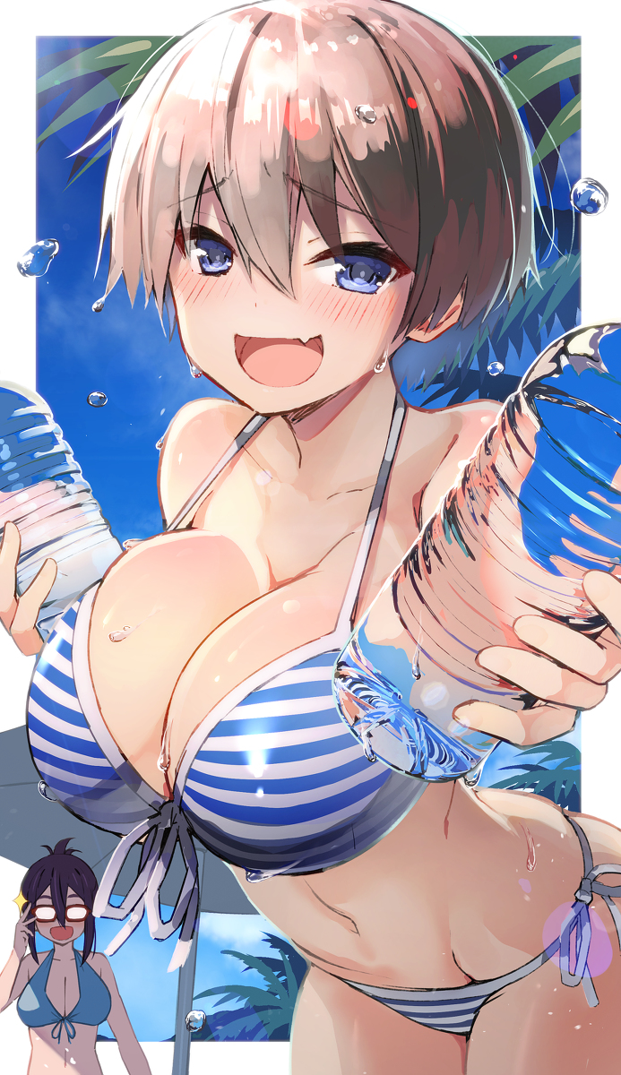 This is a pixiv picture whose title is 「だらしないッスよ！先輩！」.