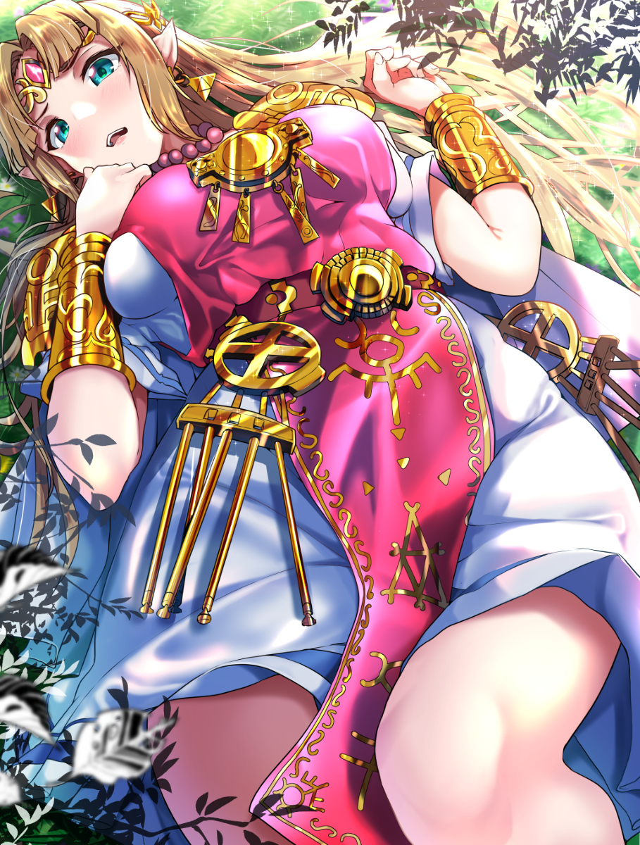 This is a pixiv picture whose title is スマブラゼルダ.