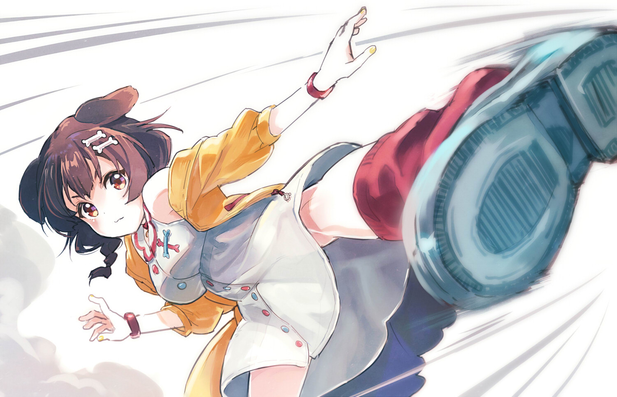 This is a pixiv picture whose title is おらよー.