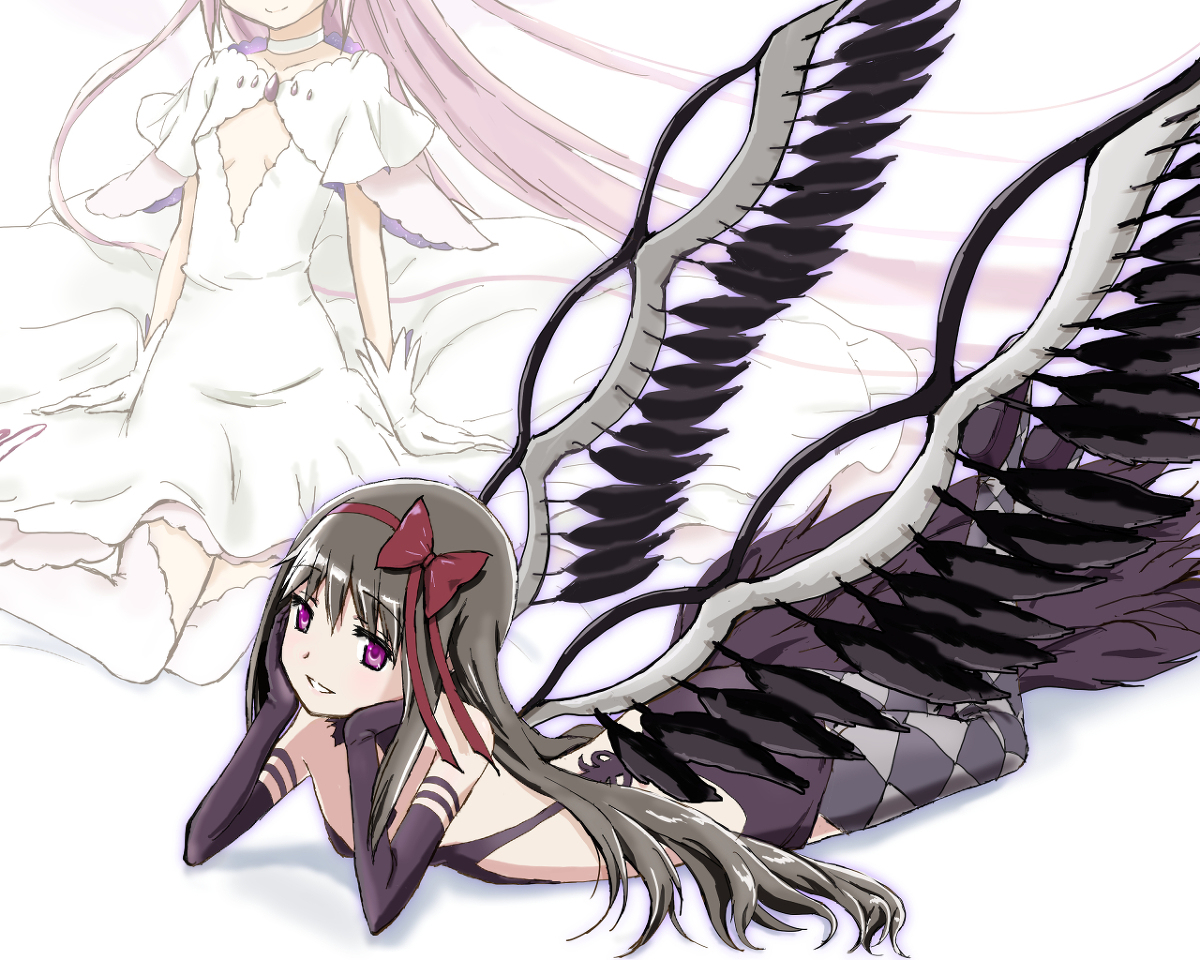 This is a pixiv picture whose title is マギカほむら.