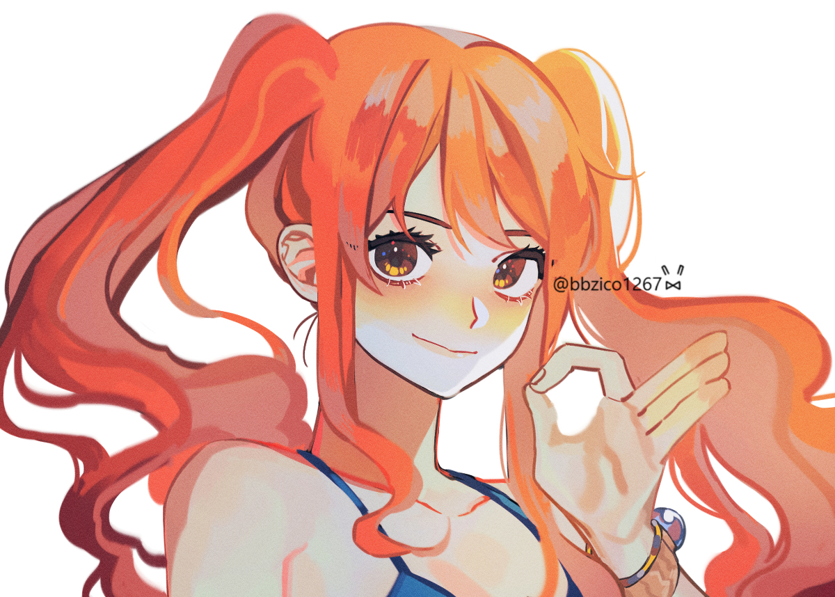 This is a pixiv picture whose title is ナミ, ハンコック.