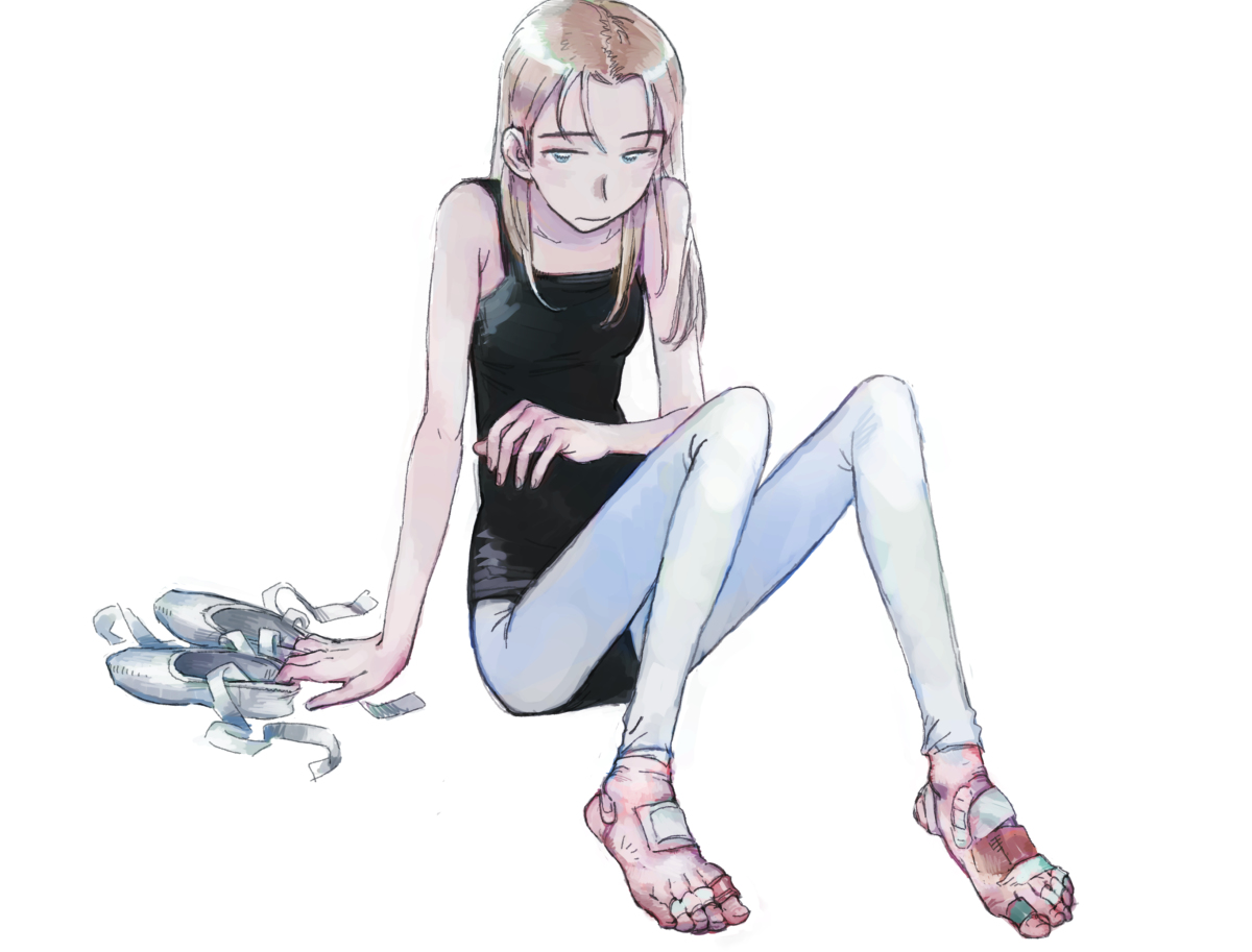 This is a pixiv picture whose title is ballerina.