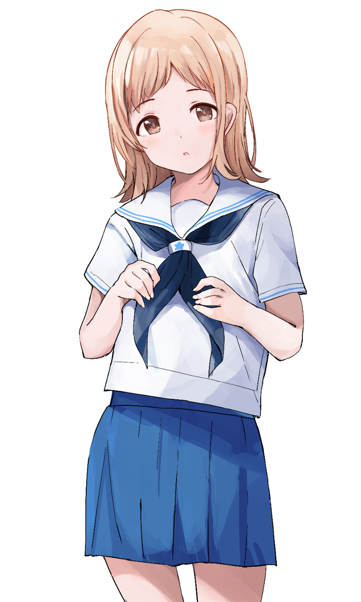 This is a pixiv picture whose title is 櫻木真乃.