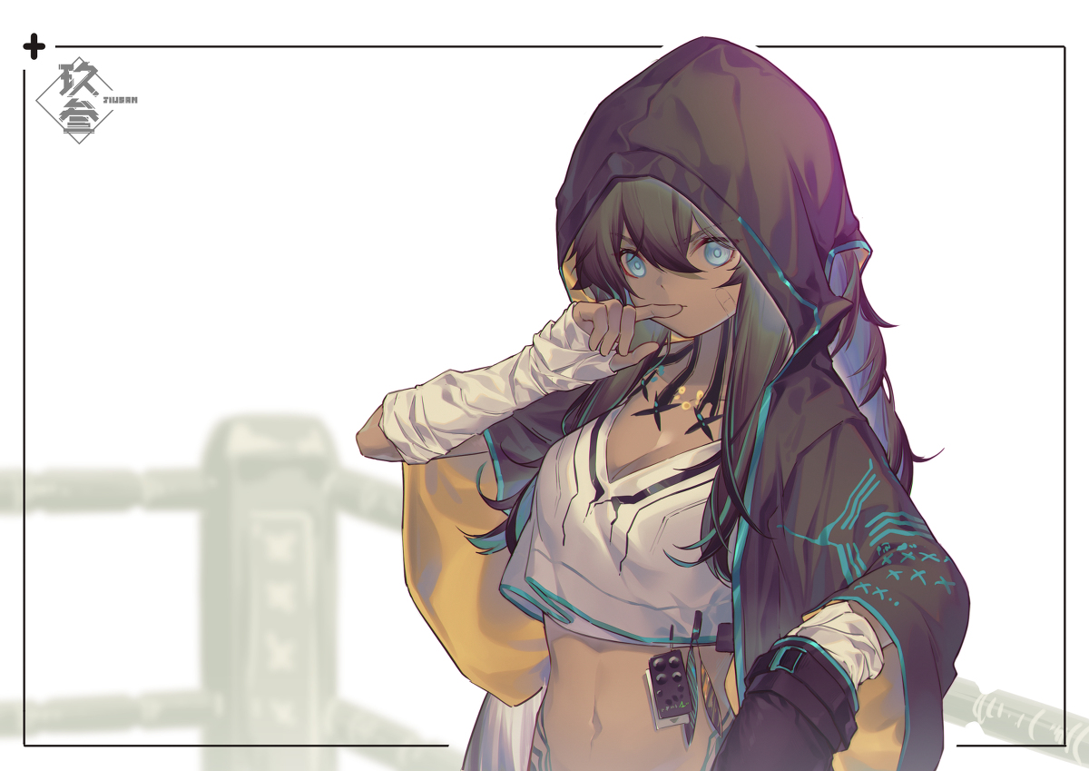This is a pixiv picture whose title is 燧石.